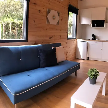 Cabanas Compostela - Cabana Pedroso Con Banera De Hidromasaje Santiago de Compostela Zewnętrze zdjęcie